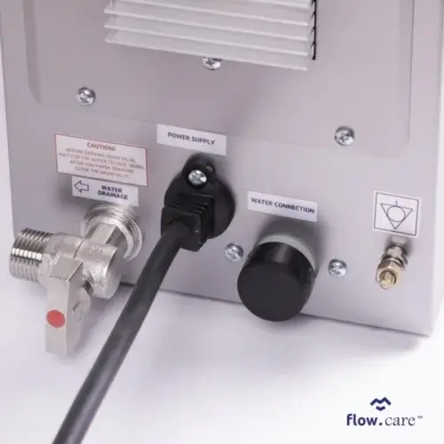 Warnik HB18 White Flow Care tyl 4 Biały warnik HB18 z dotykowym panelem | Flow.Care