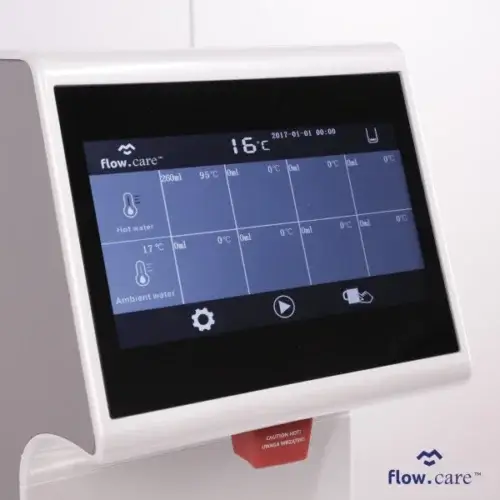 Alternative view of Biały warnik HT25 Pro z dotykowym wyświetlaczem | Flow.Care