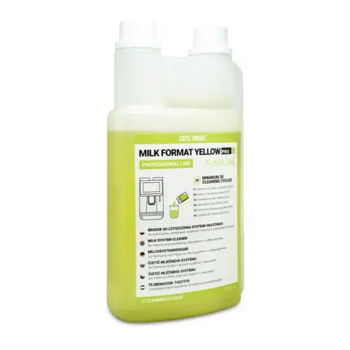 Alternative view of Coffee Format MILK FORMAT YELLOW PRO Środek do czyszczenia systemu mlecznego 1l