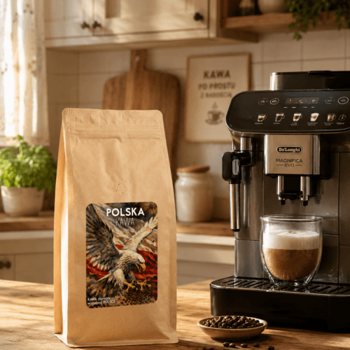 Polska Kawa 80/20 – kawa ziarnista wypalana w Polsce