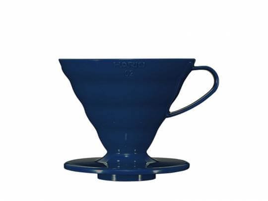 Dripper ceramiczny niebieski V60-02 | Hario