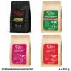 Zestaw kaw o niskiej kwasowości 4 x 250 g Colbergcoffee