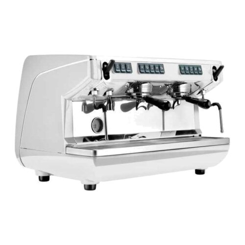 Ekspres kolbowy Nuova Simonelli Appia Life Volumetric 2GR, kolor biały
