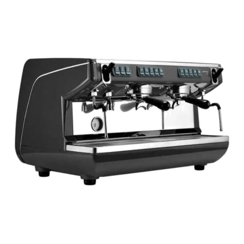 Ekspres kolbowy Nuova Simonelli Appia Life Volumetric 2GR, kolor czarny