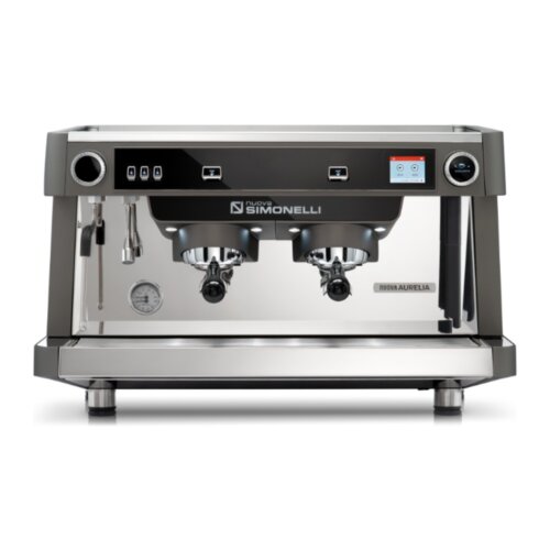 Ekspres kolbowy Nuova Simonelli Nuova Aurelia Semiautomatic XT 2GR, kolor metaliczny szary