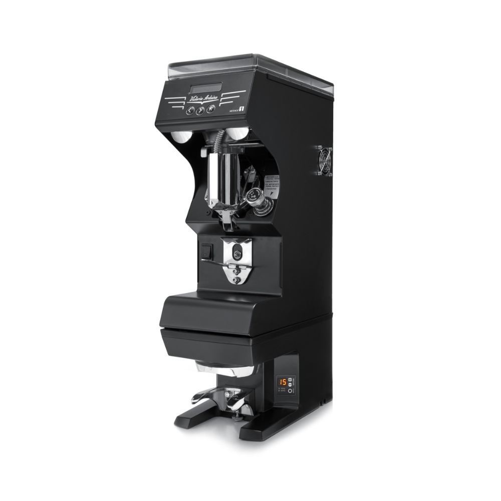 PuqPress M2 zamontowany pod mlynkiem Victoria Arduino Mythos