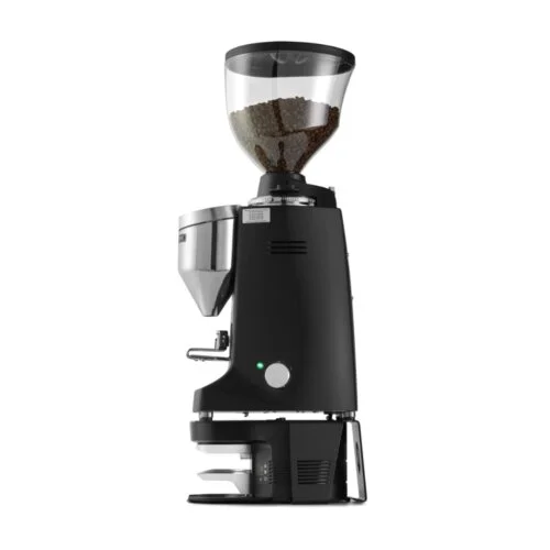 PuqPress M3 GEN5 zamontowany pod mlynkiem Mahlkonig E65S
