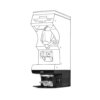 Tamper automatyczny PuqPress M6 GEN5 zamontowany pod mlynkiem Victoria Arduino Mythos