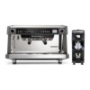 Zestaw C-Automation: ekspres Nuova Aurelia Volumetric XT 2GR z E-Milk i młynek GX85 W, Nuova Simonelli