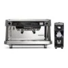 Zestaw C-Automation: ekspres Nuova Aurelia Volumetric XT 2GR z E-Milk i młynek GX85 W, Nuova Simonelli