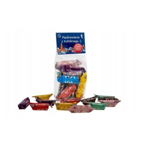 Mix krówek w celofanie 150 g Krówka Kołobrzeska