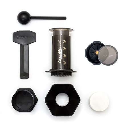 Zestaw do parzenia kawy AeroPress + Fellow Prismo